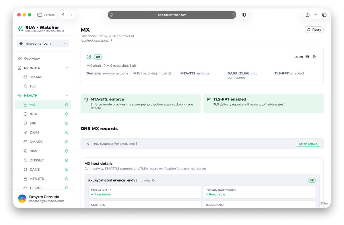 DNS analyzer for recursive visibility into your zone delegation